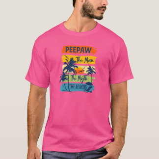 Die Damen pepaw den Mann der Mythos der Legende St T-Shirt