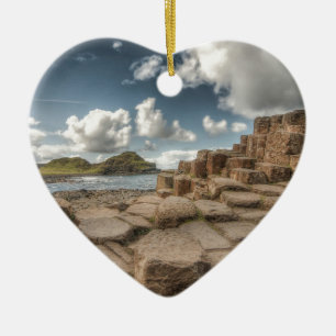 Die Damm des Riesen, Nordirland Keramik Ornament