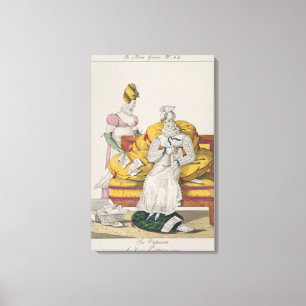 Die Dämpfe oder der Abrechnungstermin, überziehen Leinwanddruck