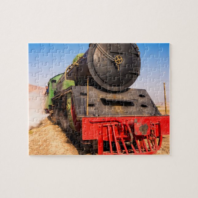 Die Dampflokomotive Puzzle (Horizontal)