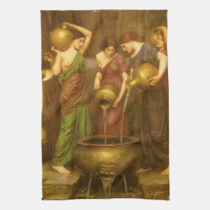 Die Danaides von John William Waterhouse Geschirrtuch