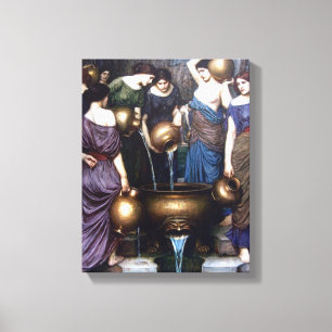 Die Danaides von John William Waterhouse Leinwanddruck