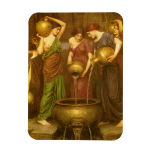 Die Danaides von John William Waterhouse Magnet