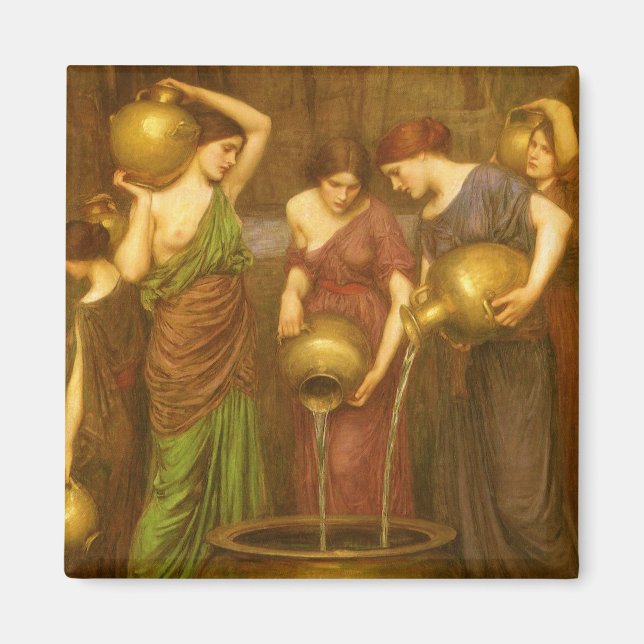 Die Danaides von John William Waterhouse Magnet (Vorne)