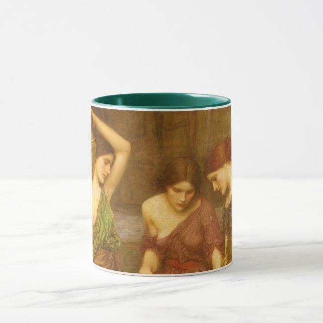 Die Danaides von John William Waterhouse Tasse (Zentrum)