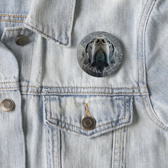 Die Dänische Nasentaste Button (Beispiel)