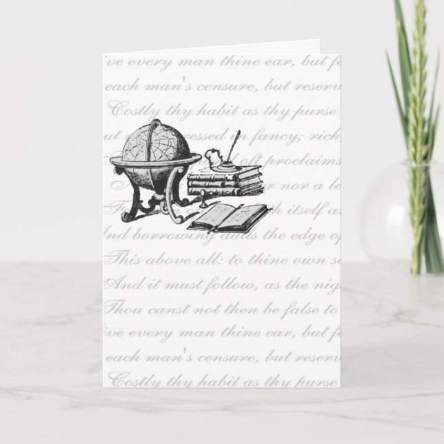 Die Dankeschön-Karte des Absolventen Dankeskarte (Vorderseite)