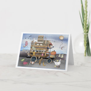 Die Dankfest-Transport-Sammelkarte Karte