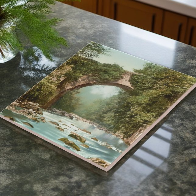 Die Dargle-Brücke in Irland Fliese (Von Creator hochgeladen)