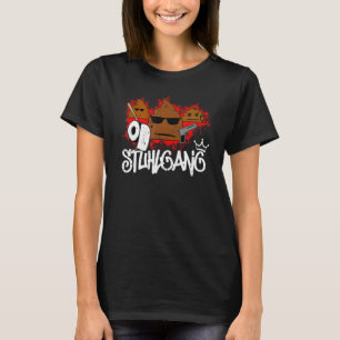 Die Darmbewegung mit Kronen Kackte die besten Freu T-Shirt