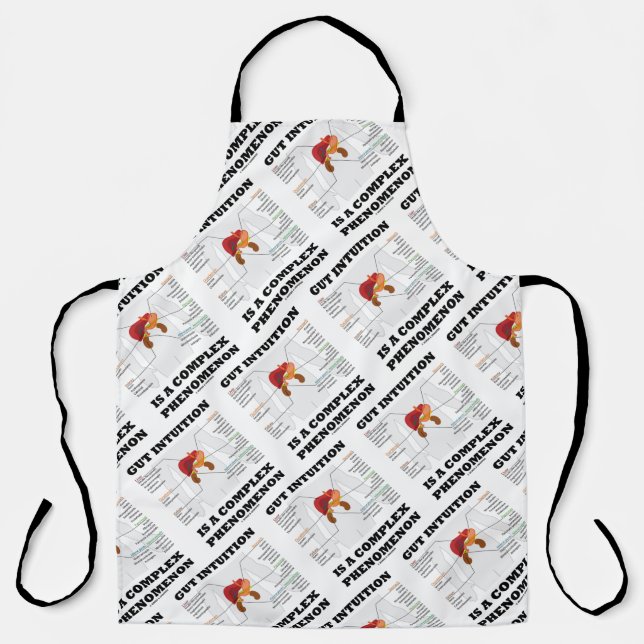 Die Darmintuition ist ein komplexes Phänomen Endoc Schürze (Vorderseite)