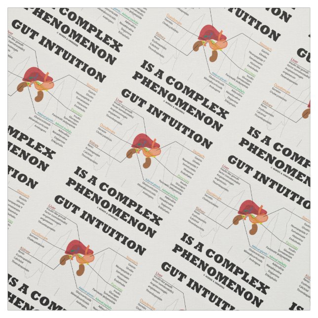 Die Darmintuition ist ein komplexes Phänomen Endoc Stoff (Muster)