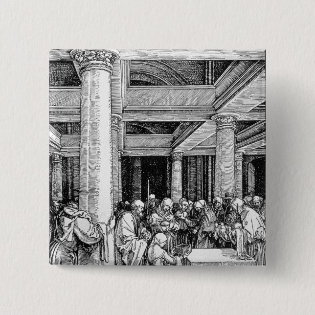 Die Darstellung im Tempel, c.1503/4 Button (Vorderseite)