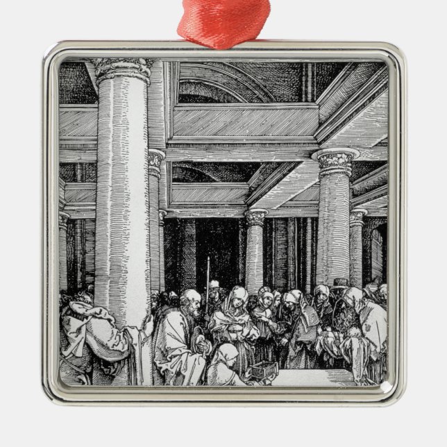 Die Darstellung im Tempel, c.1503/4 Silbernes Ornament (Vorne)