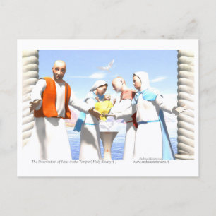 Die Darstellung Jesu im Tempel Postkarte