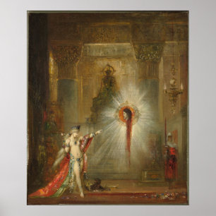 Die Darstellung von Gustave Moreau - Poster