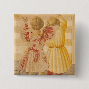 Die Darstellung von Mary im Tempel, 1433-34 Button