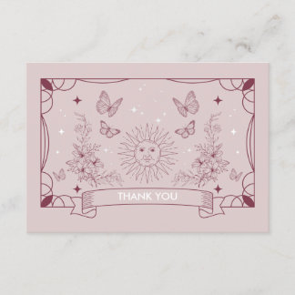 Die Daughter Tarot Babydusche Danke Karte