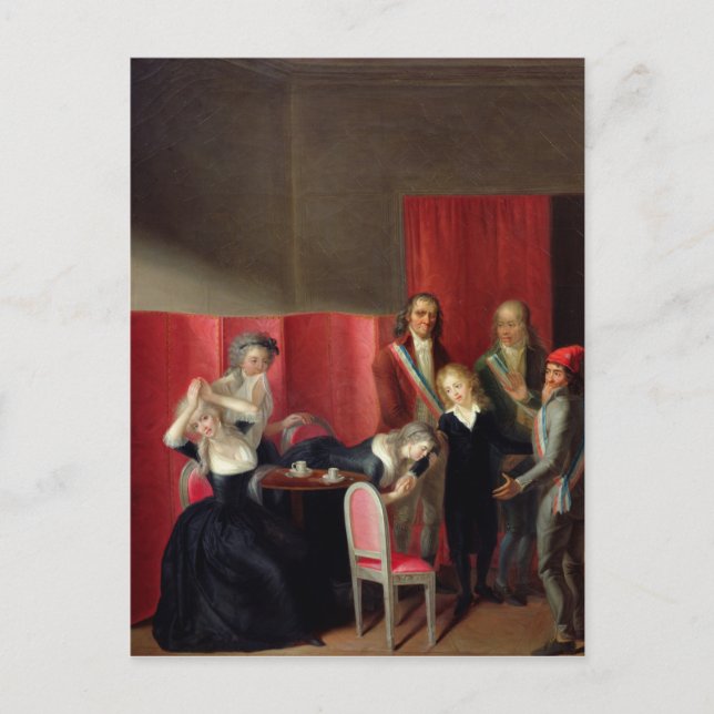 Die Dauphin von seiner Familie genommen, 3. Juli 1 Postkarte (Vorderseite)