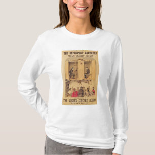 Die Davenport-Brüder, Plakat für Seance, 1865 T-Shirt
