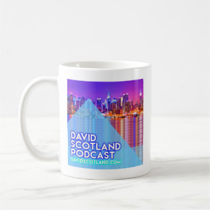 Die David Schottland Podcast-Kaffee-Tasse Kaffeetasse