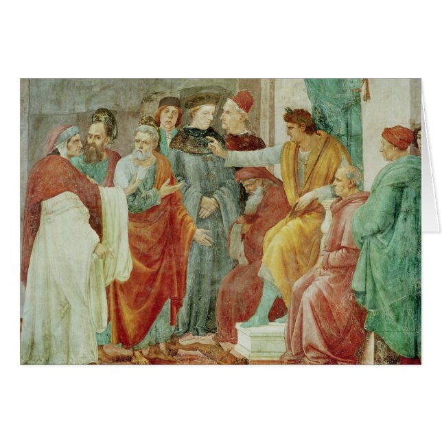 Die Debatte mit Simon Mago (Vorderseite (Horizontal))