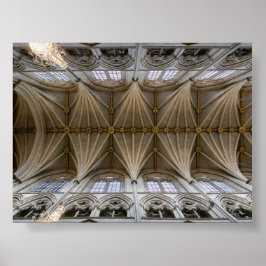 Die Decke der Westminster-Abtei Poster