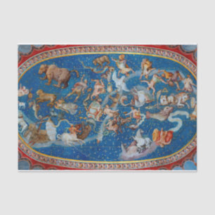 Die Decke des Sala Bologna, Himmelskarte Seidenpapier