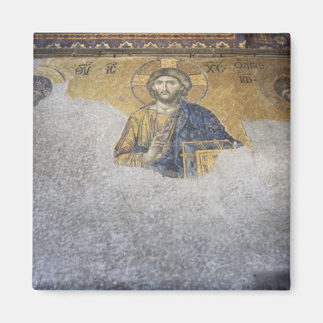 Die Deesis Mosiac Upper Gallery Hagia Sophia Magnet (Vorne)