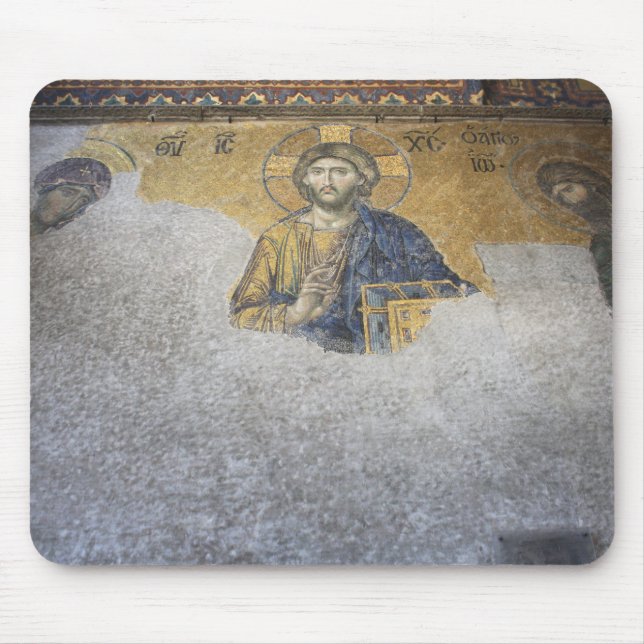 Die Deesis Mosiac Upper Gallery Hagia Sophia Mousepad (Vorne)
