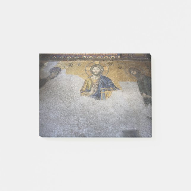 Die Deesis Mosiac Upper Gallery Hagia Sophia Post-it Klebezettel (Vorderseite)