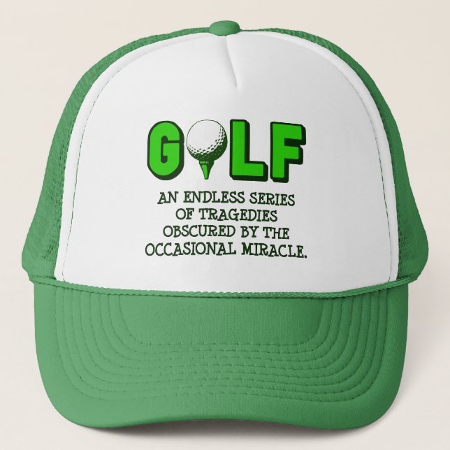 DIE DEFINITION DES GOLFS TRUCKERKAPPE (Vorderseite)