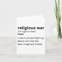 Die Definition des religiösen Krieges ermöglicht e