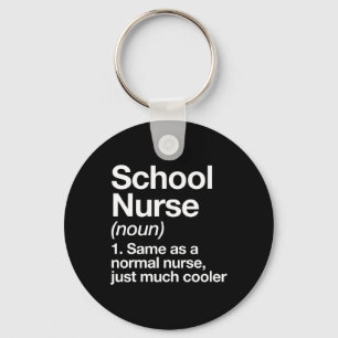 Die Definition von Krankenschwester wird am ersten Schlüsselanhänger
