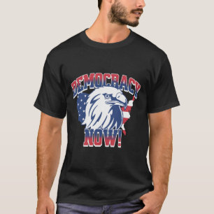 Die Demokratie wählt jetzt Kamala Harris 2024 Demo T-Shirt