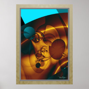 Die denkende Frau Poster