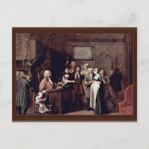 Die Denunziation Von Hogarth William (Beste Qualit Postkarte