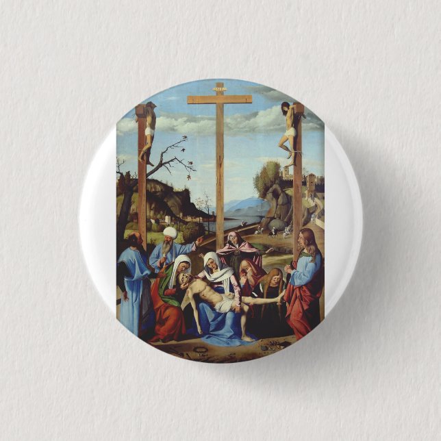 Die Deposition Jesu Christi Button (Vorderseite)