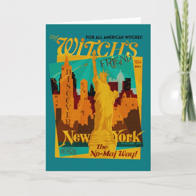 Die Der Freund-September-Zeitschrift der Hexe Karte (Vorderseite)