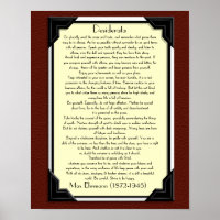 Die Desiderata-Prosa