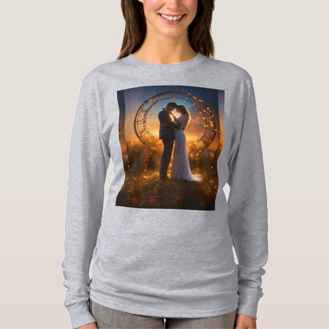 Die Design-Liebhaber des weiblichen T - Shirt (Vorderseite)