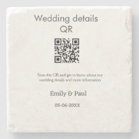 Die Details Hochzeitswebsite scannen QR hinzufügen