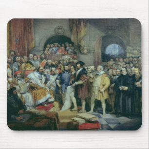 Die Diät der Helme, am 19. April 1529 Mousepad