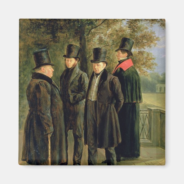 Die Dichter Aleksandr Pushkin Magnet (Vorne)