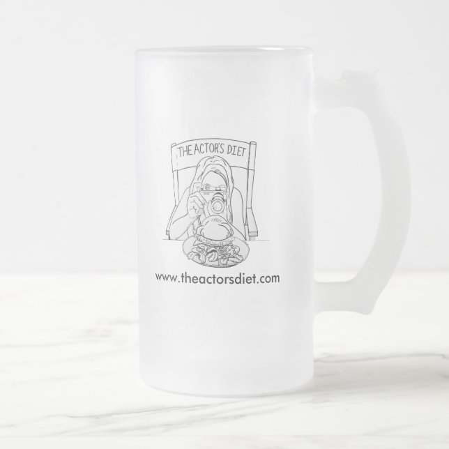 Die Die Diät-mattierte Tasse des Schauspielers (Rechts)