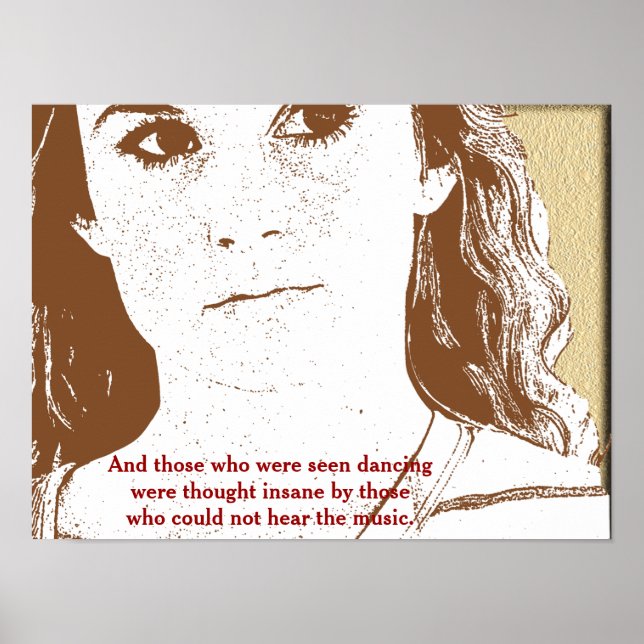 Die, die gesehen wurden - Poster-Kunst Poster (Vorne)