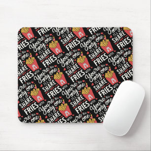 Die, die ich meine Freunde mit lustigen Valentinen Mousepad