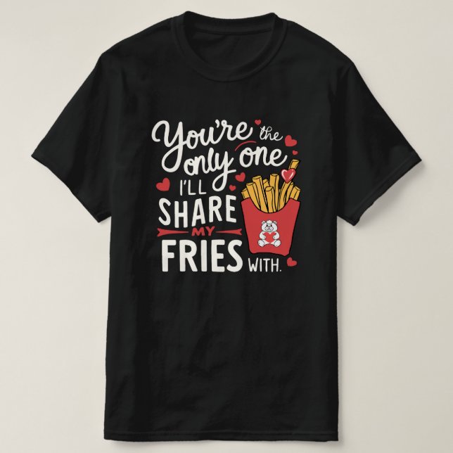 Die, die ich meine Freunde mit lustigen Valentinen T-Shirt (Design vorne)