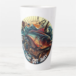 Die, die vom Fischfang Got hat Milchtasse