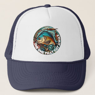 Die, die vom Fischfang Got hat Truckerkappe